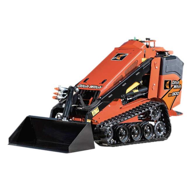 Used equipment sales ditchwitch sk800 5 stand on skidloader in Southeastern Pennsylvania