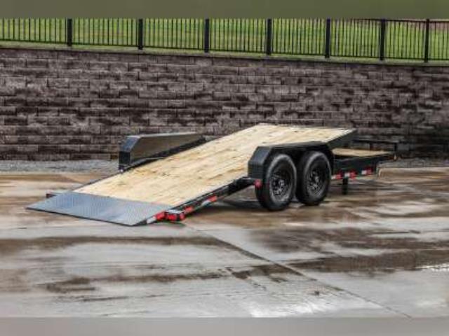 Rental store for 22 foot skidloader split deck trailer 15k in Southeastern Pennsylvania