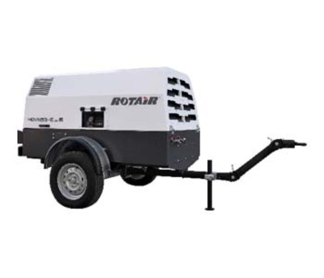 Rent 185 cfm towable air compressor