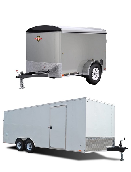 Rent enclosed trailers