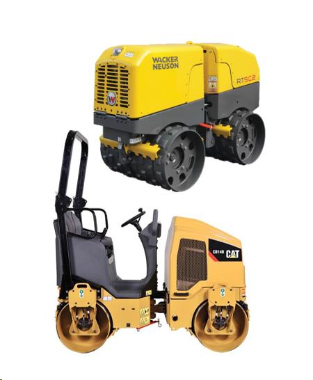 Rent compaction equip 3k rollers