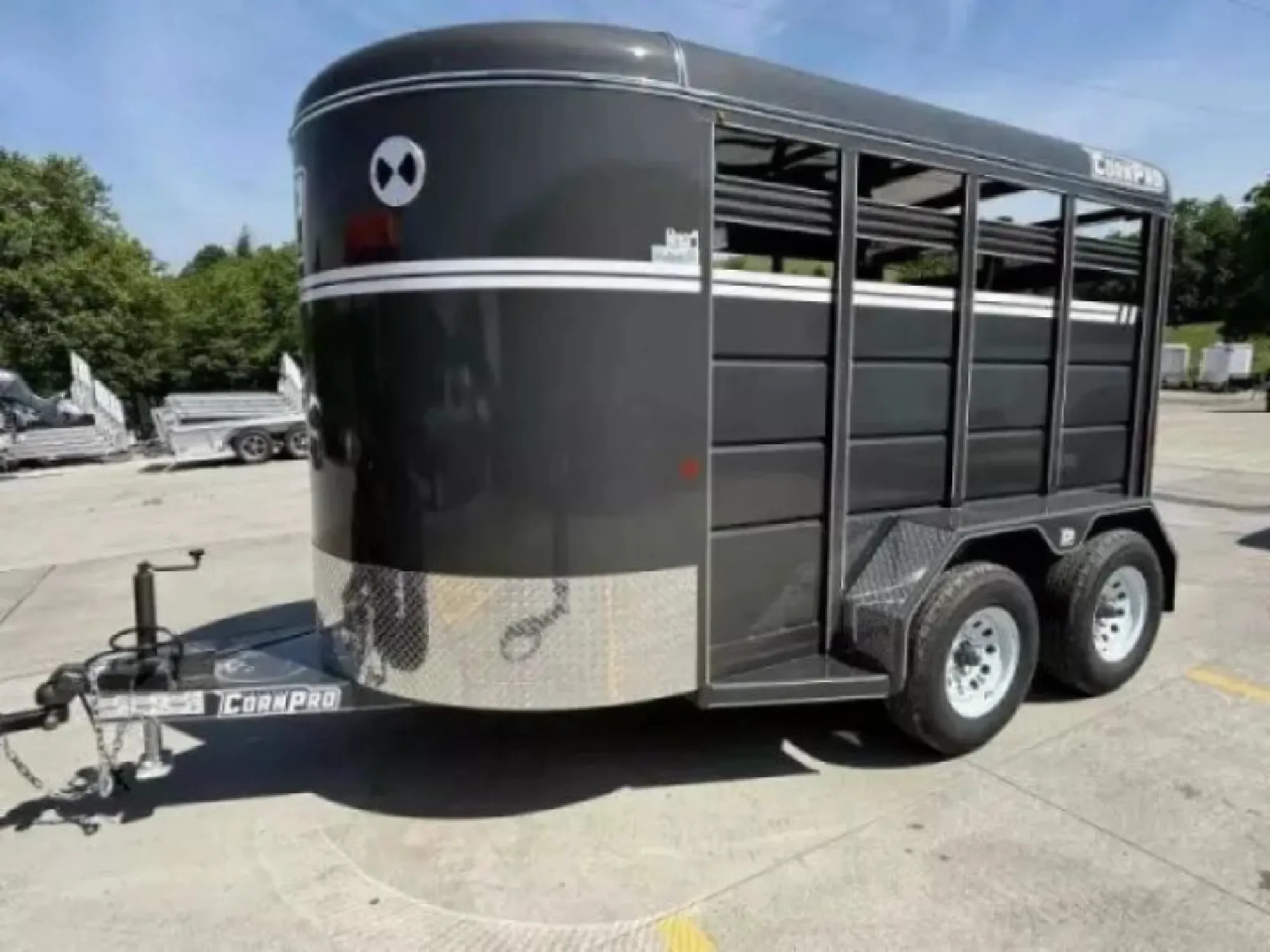 Local trailer repairs including utility and horse trailers awaiting service